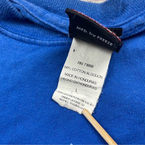 AC/DC Long Sleeve Shirt Large Rockware Anthill Trading Rock Band Graphic Y2K - Picture 6 of 8